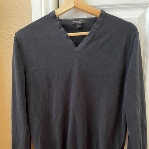 Banana Republic Black Luxury Brand Sweater - Men’s Medium